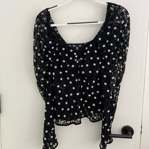 For love and lemons beaded top